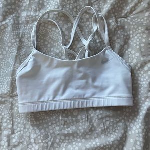 White Nike Sports Bra